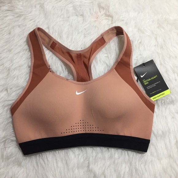 Nike motion adapt high support compression bra Sm